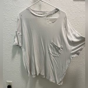 We the free / Free People Ripped Tshirt